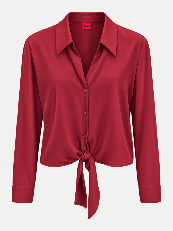 HUGO Knotenbluse Errika bei Robert Ley