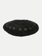 Comma Casual Identity Strick-Cap mit Ösen 9999-GREY/BLACK bei Robert Ley