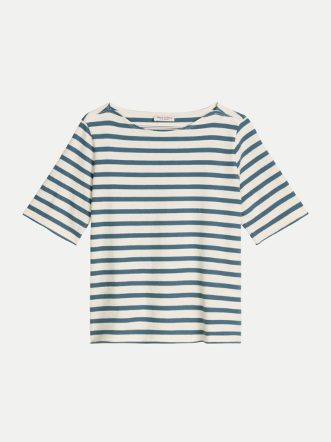Marc O'Polo Jersey T-Shirt gestreift bei Robert Ley