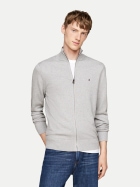 Tommy Hilfiger Cardigan mit Reißverschluss P01-GREY bei Robert Ley