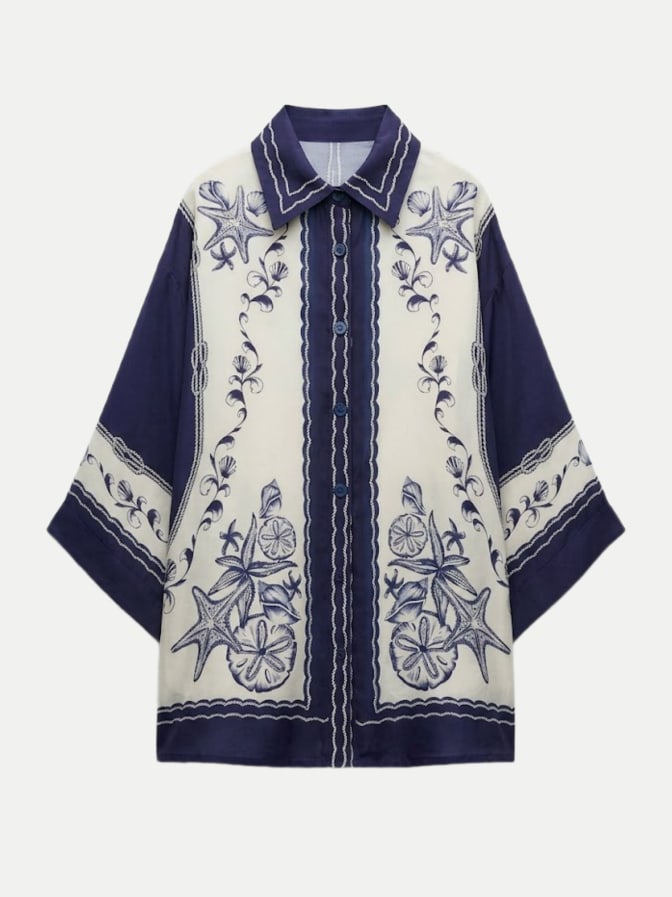 Farm Rio Shirt Coast Scarf bei Robert Ley