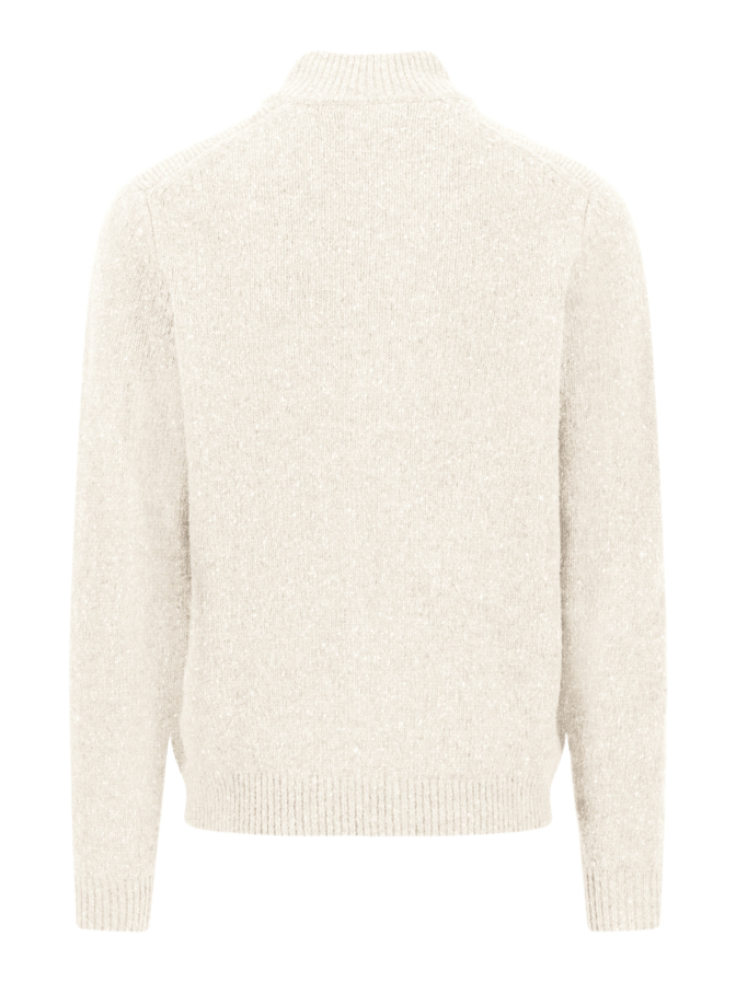Fynch-Hatton Strickjacke mit Stehkragen aus Woll-Mix bei Robert Ley