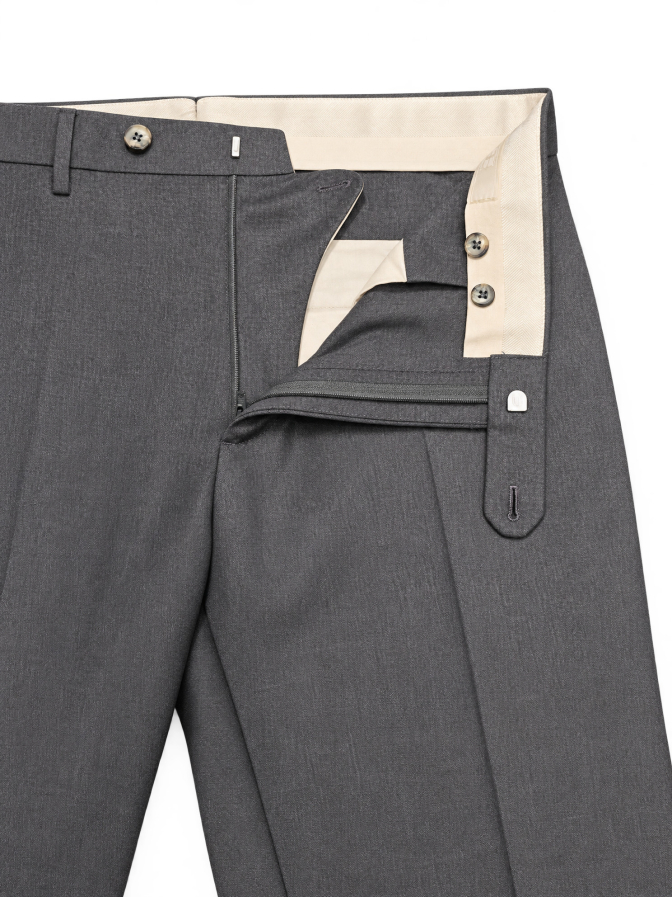 GTA Regular-Fit Jerseyhose mit Bundfalten bei Robert Ley