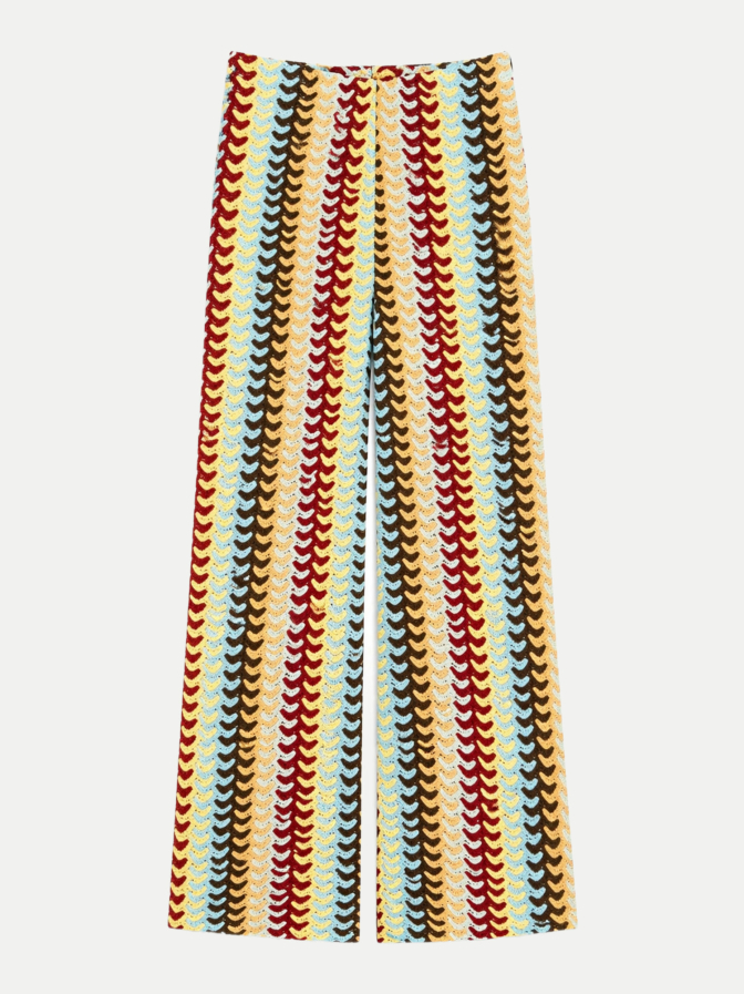 ESTELOU Strickhose mit buntem Muster bei Robert Ley