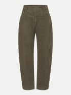 Mac Barrel-Fit Cordhose DANNI 2.3 677R olive night PPT-Trousers MAC Ladie bei Robert Ley
