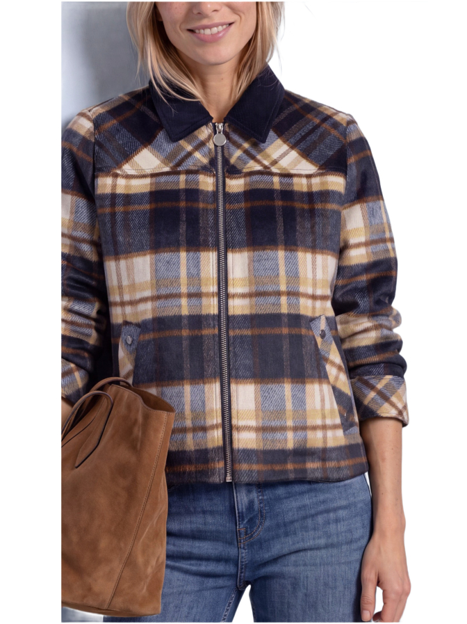 Street One Overshirt mit Cordkragen bei Robert Ley