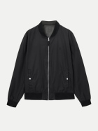 ALLSAINTS Reverse Bassett Bomber black/dull green bei Robert Ley