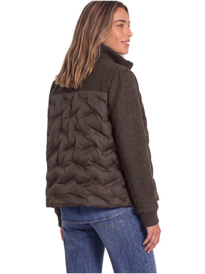 Street One Steppjacke mit Strukturmix bei Robert Ley