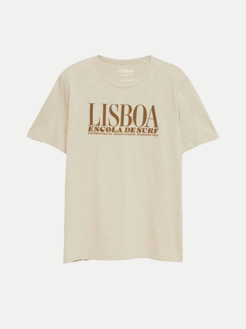 s.Oliver RED LABEL T-Shirt mit Frontprint bei Robert Ley