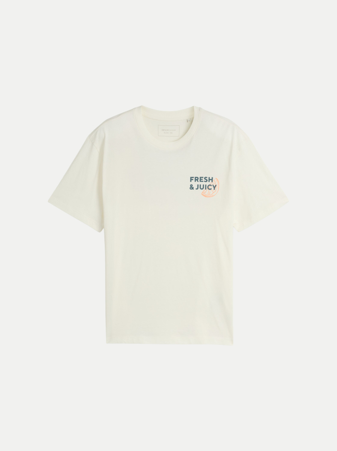 Tom Tailor Denim Relaxed- Fit T-Shirt mit Rückenprint bei Robert Ley