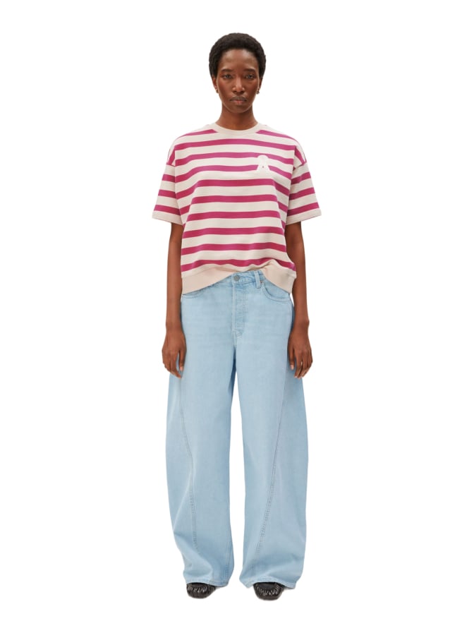 ARMEDANGELS Kurzarm-Sweater BAMIKAA STRIPE bei Robert Ley