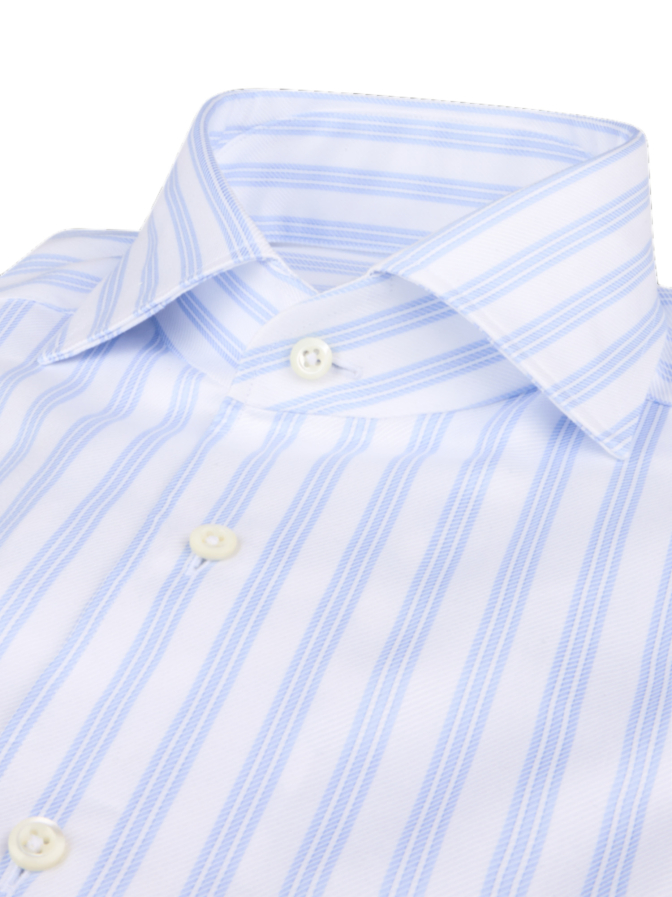 Stenströms Hemd mit Streifen Cotton Twofold bei Robert Ley