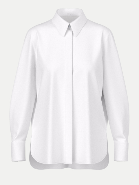 Marc Cain Bluse mit verdeckter Knopfleiste bei Robert Ley