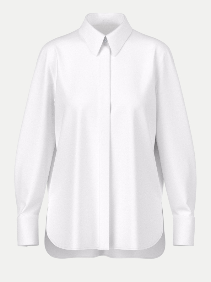 Marc Cain Bluse mit verdeckter Knopfleiste bei Robert Ley