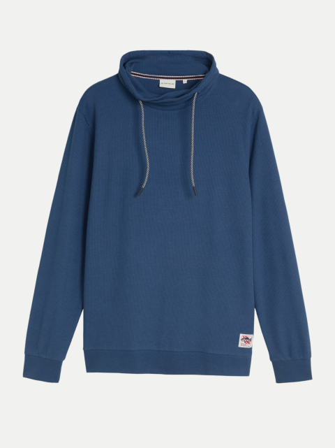 Tom Tailor Casual Longsleeve mit Schalkragen bei Robert Ley
