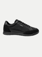 BOSS Black Sneakers Nitan mit Veloursleder-Besatz 005-Black bei Robert Ley