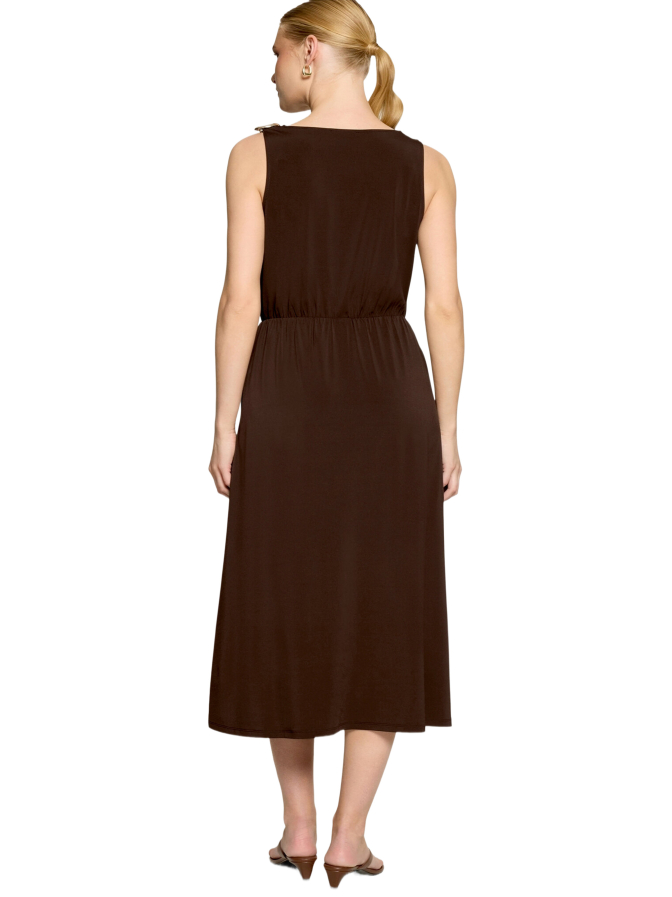 Zero Midikleid mit Wasserfallausschnitt bei Robert Ley