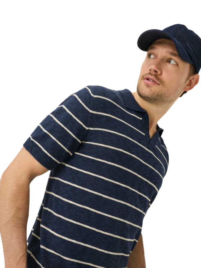 Brax Strickpoloshirt bei Robert Ley