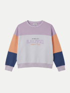 s.Oliver RED LABEL s.Oliver x Heidi Klum: Colorblock-Sweatshirt 45D3-LILAC/PINK bei Robert Ley