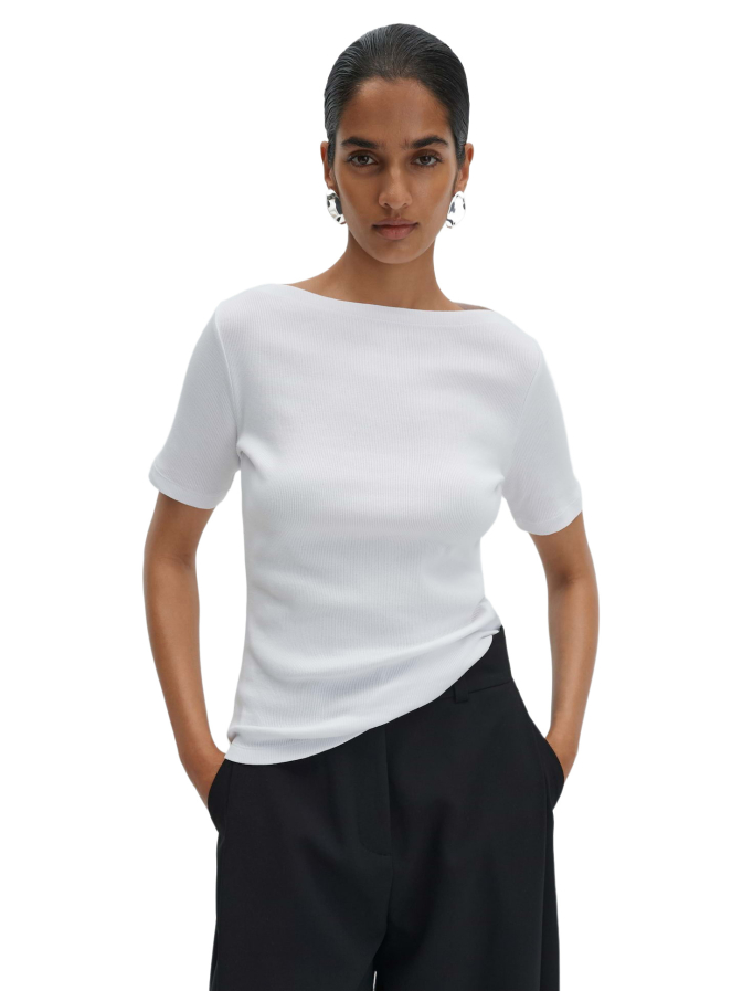 someday T-Shirt aus Rippjersey Klenja bei Robert Ley