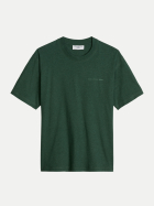 Marc O'Polo DENIM T-Shirt, SSL, Melange, Print, Relax 3058-Dark Green_Multi_01 bei Robert Ley