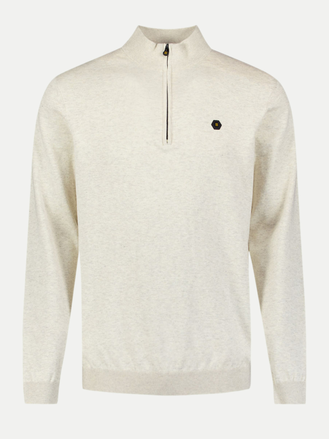 NO EXCESS Pullover mit halbem Reißverschluss bei Robert Ley