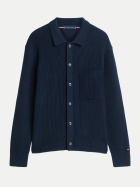 Tommy Hilfiger Strickjacke C1G-BLUE bei Robert Ley