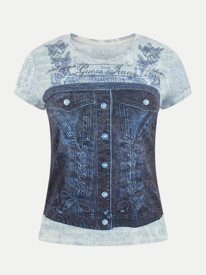 Guess T-Shirt Denim bei Robert Ley