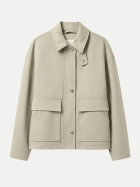 Closed Country-Baumwolljacke 697-Stoneleaf green bei Robert Ley