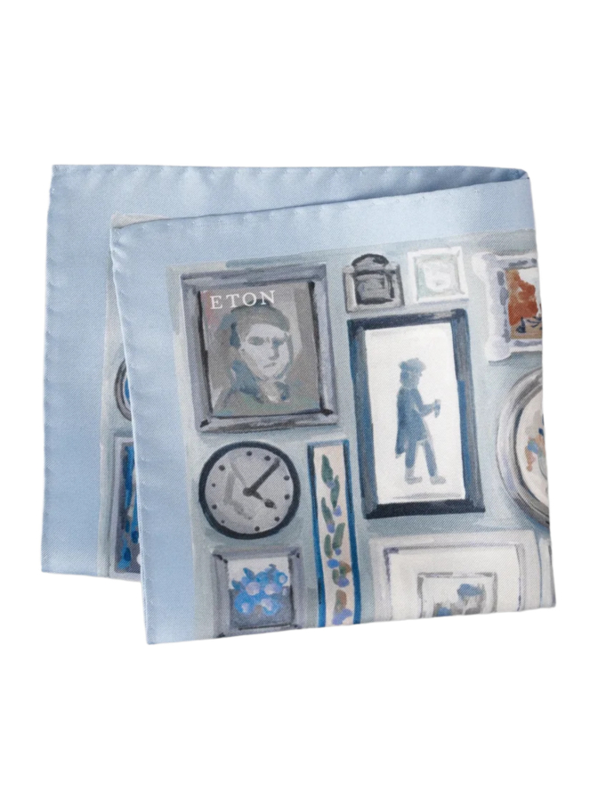 Eton Einstecktuch mit Print bei Robert Ley