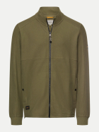 Camel Active Regular-Fit Sweatjacke Deep Olive-Deep Olive bei Robert Ley
