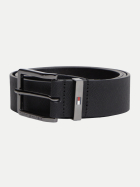 Tommy Hilfiger Ledergürtel mit Logo BDS-BLACK bei Robert Ley