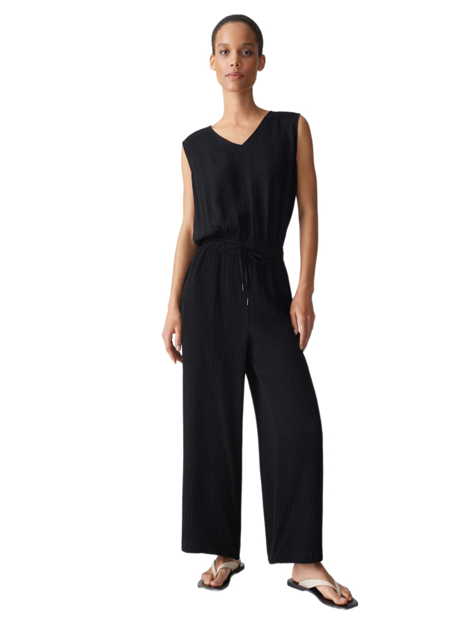 Opus Jumpsuit Mylara in Seersucker Struktur bei Robert Ley