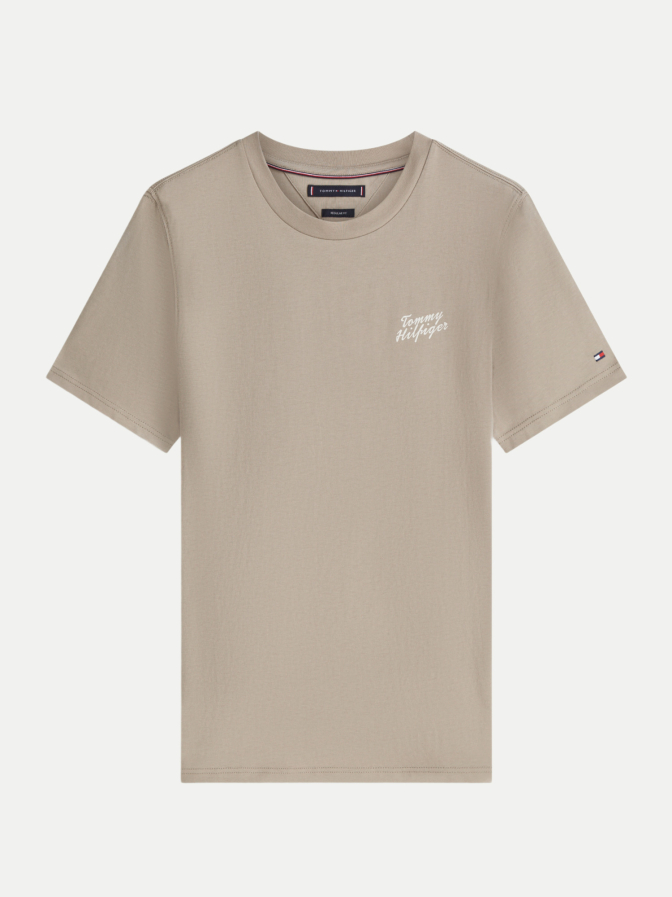 Tommy Hilfiger T-Shirt mit Rückenprint bei Robert Ley