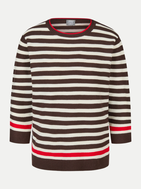 Rabe Moden Pullover mir Streifenmuster bei Robert Ley