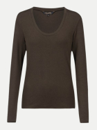 Herrlicher Langarmshirt Manolja 108-chestnut bei Robert Ley