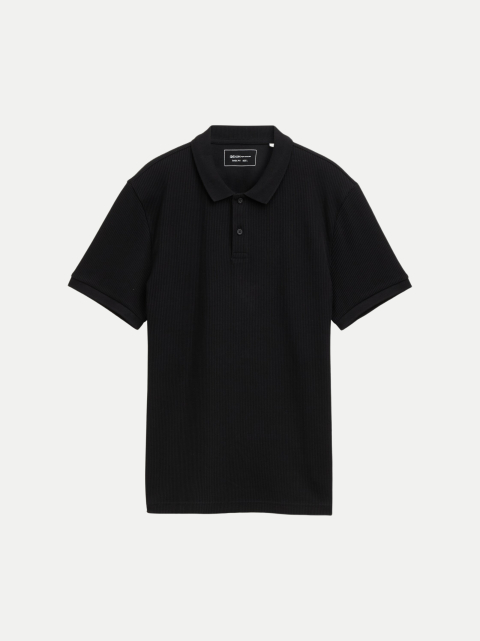 Tom Tailor Denim Poloshirt mit Rippstruktur bei Robert Ley