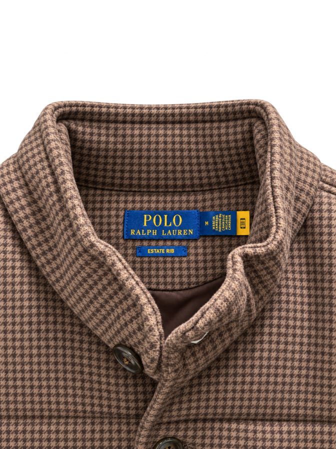 Polo Ralph Lauren Steppweste mit Hahnentritt-Muster bei Robert Ley