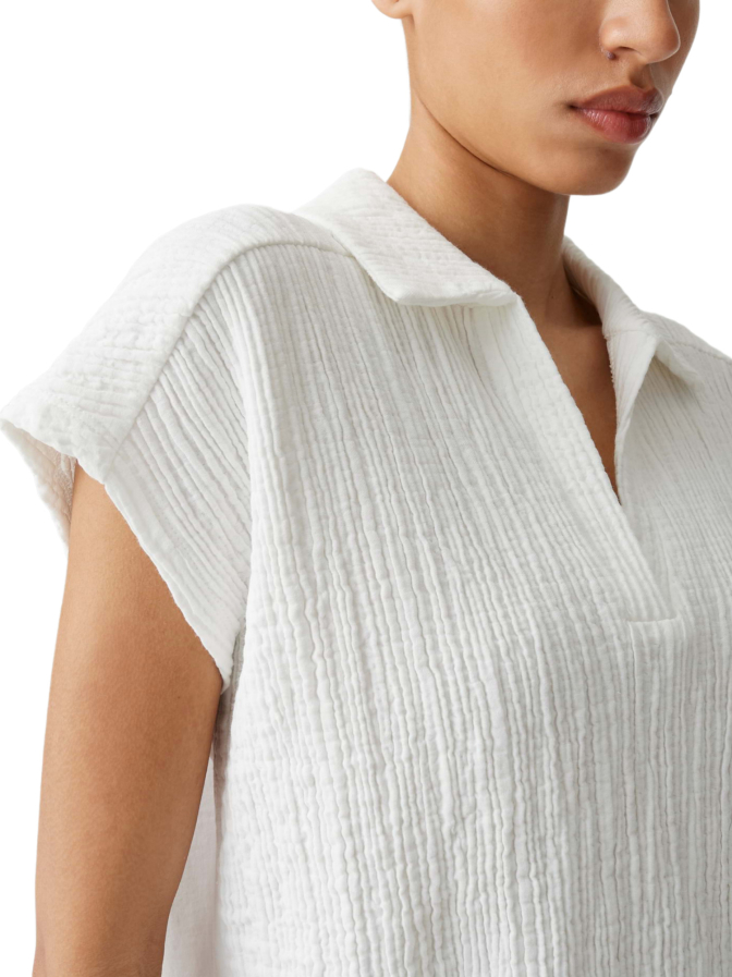 Opus Poloshirt Santolini mit V-Ausschnitt bei Robert Ley