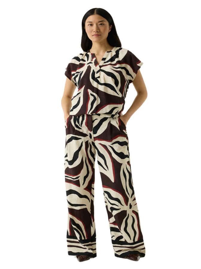 Garcia Hose mit Print bei Robert Ley