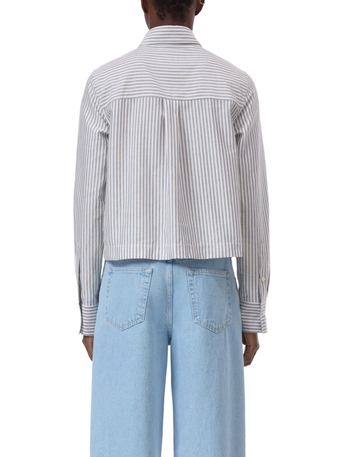 Closed Kurze Bluse gestreift bei Robert Ley