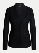 Windsor Women Slim-Fit Blazer aus Schurwolle-Mix 001-Black 001 bei Robert Ley