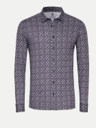 Desoto Slim-Fit Jerseyhemd mit Print 584-midnight opulence bei Robert Ley
