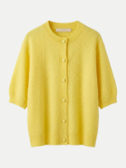 Herzen's Strickjacke 1/2 Arm mit Kaschmiranteil 179 yolk bei Robert Ley