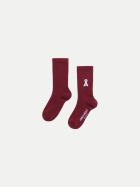 ARMEDANGELS Socken mit Logo-Print 3639-velvet red bei Robert Ley