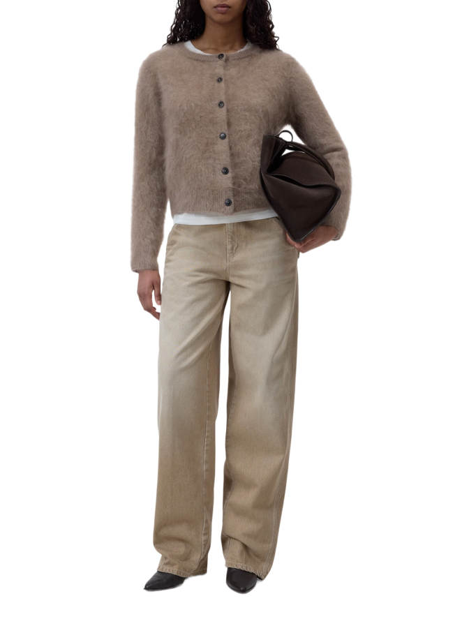 Closed Gebürstete Kaschmir-Strickjacke bei Robert Ley