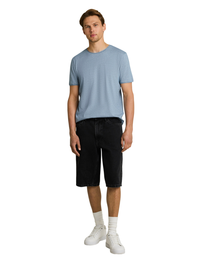 Tom Tailor Denim T-Shirt in Melange-Optik bei Robert Ley
