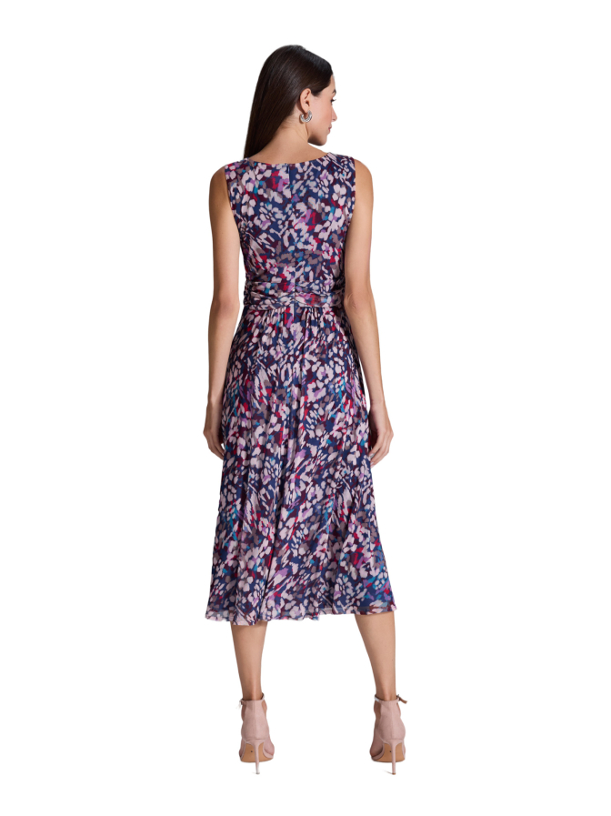 Swing Mesh-Kleid mit Twist-Details bei Robert Ley