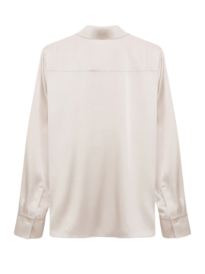 Dorothee Schumacher Bluse aus Seiden-Stretch Satin bei Robert Ley