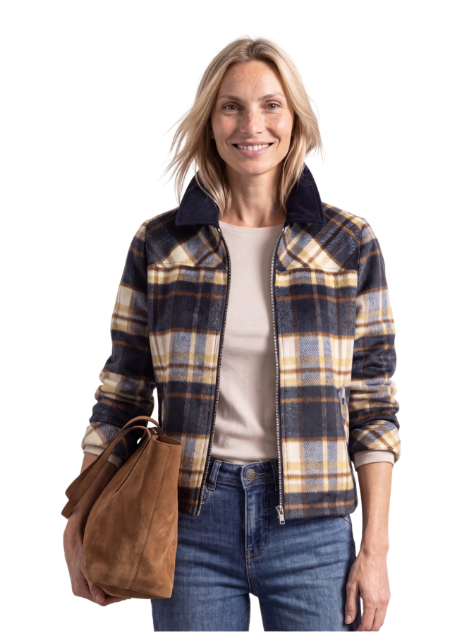 Street One Overshirt mit Cordkragen bei Robert Ley